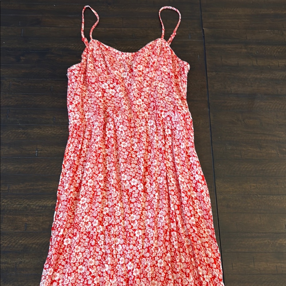 Floral Spaghetti Strap Dress